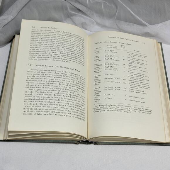 VTG 1963 Vacuum Technology Andrew Guthrie Alameda State College Physics Textbook - Picture 10 of 13